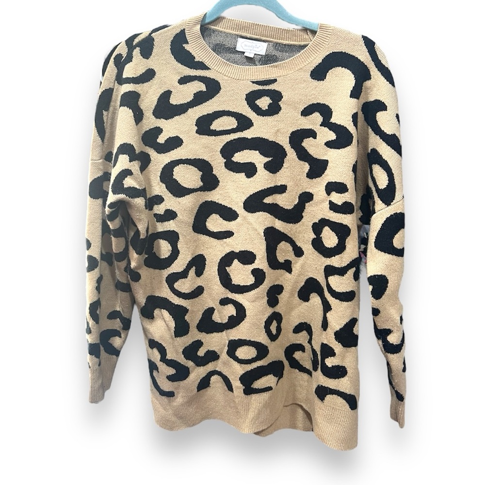 Cheetah Print Sweater